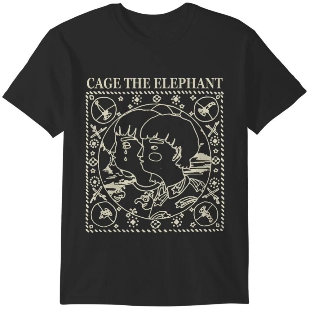 Cage The Elephant Band Tour Tshirt